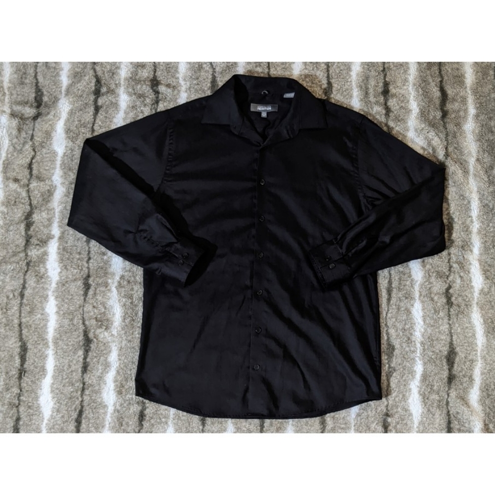 KENNETH COLE REACTION Regular Fit Button Shirt